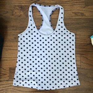 Lulu lemon Polka Dot Cropped Tank